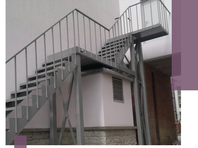 Монтаж пожарных лестниц под ключ в Армавире с гарантией качества