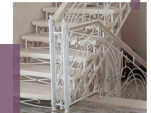 Изготовление кованых лестниц на заказ в Армавире от 86114 руб. | ПРОЛЁТ-Рмв