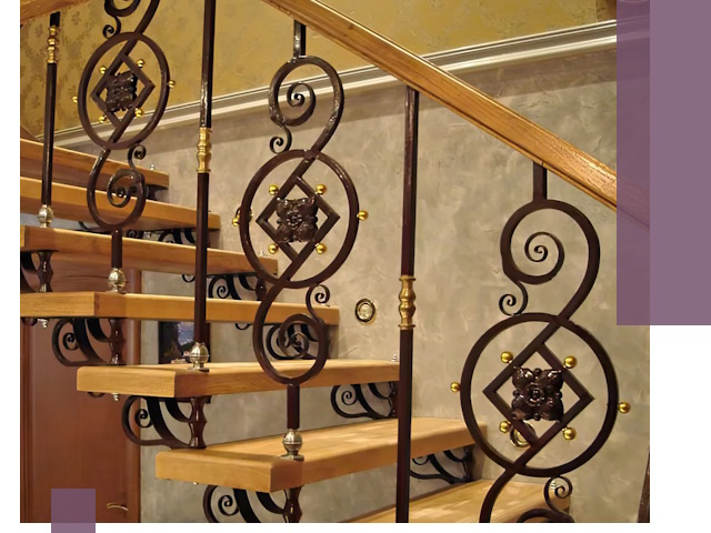 Изготовление кованых лестниц под ключ в Армавире