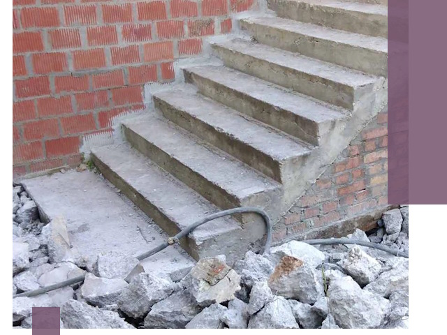 Демонтаж бетонных лестниц в Армавире: быстро и безопасно