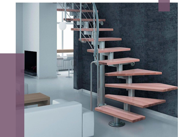 Модульные лестницы в Армавире от 16716 руб. — купить в ПРОЛЁТ-Рмв