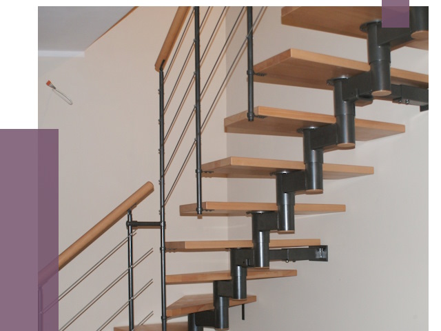 Изготовление модульных лестниц в Армавире от 11397 руб. 