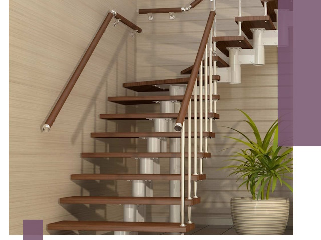 Изготовление модульных лестниц под ключ в Армавире