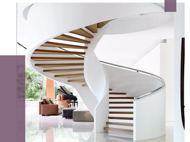 Винтовые лестницы в Армавире под ключ от 48122 руб. | ПРОЛЁТ-Рмв