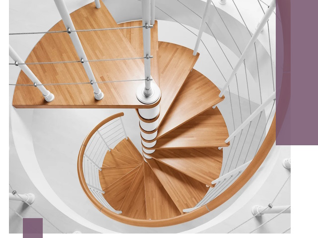 Изготовление винтовых лестниц под ключ в Армавире