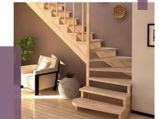 Изготовление Г-образных лестниц в Армавире от 18742 руб. 