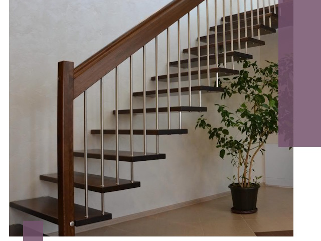 Лестницы на больцах под ключ в Армавире – изготовление и монтаж