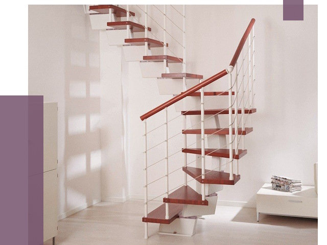Изготовление лестниц на больцах в Армавире от 9624 руб. | ПРОЛЁТ-Рмв