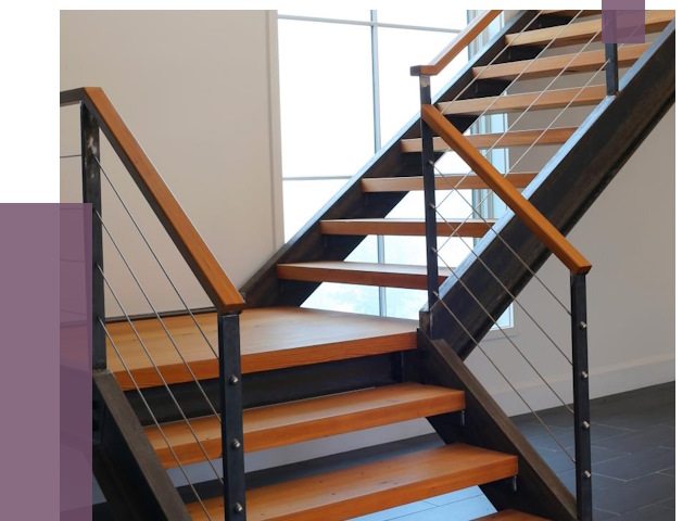 Изготовление лестниц на металлокаркасе в Армавире от 18742 руб. | ПРОЛЁТ-Рмв