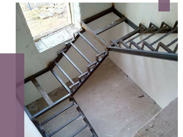 Монтаж лестниц на металлокаркасе в Армавире от 12664 руб. — ПРОЛЁТ-Рмв