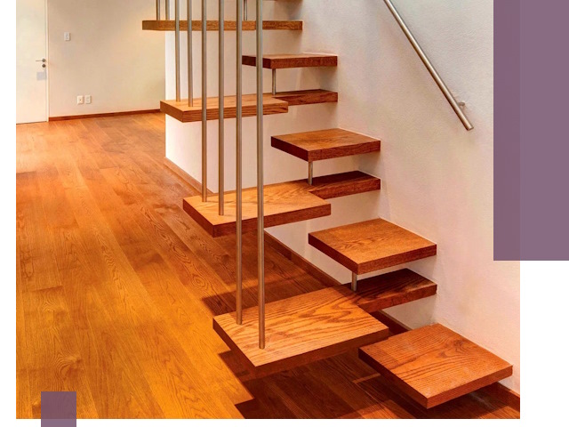 Лестницы «гусиный шаг» на заказ в Армавире для узких пространств