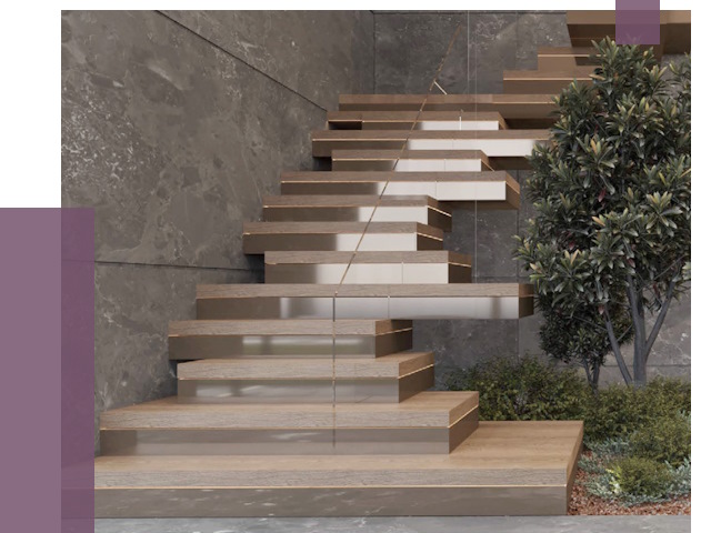 Современные лестницы в Армавире от 13677 руб. | ПРОЛЁТ-Рмв