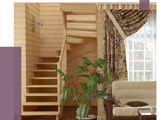 Лестницы для дачи в Армавире от 75223 руб.  | ПРОЛЁТ-Рмв