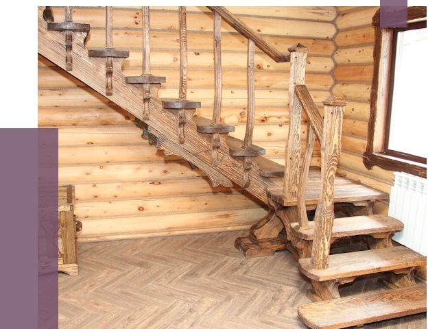 Лестницы в баню в Армавире от 18945 руб. — изготовление | ПРОЛЁТ-Рмв