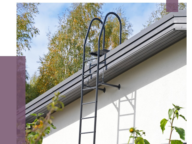 Лестницы на крышу в Армавире от 18945 руб. — монтаж и монтаж ПРОЛЁТ-Рмв