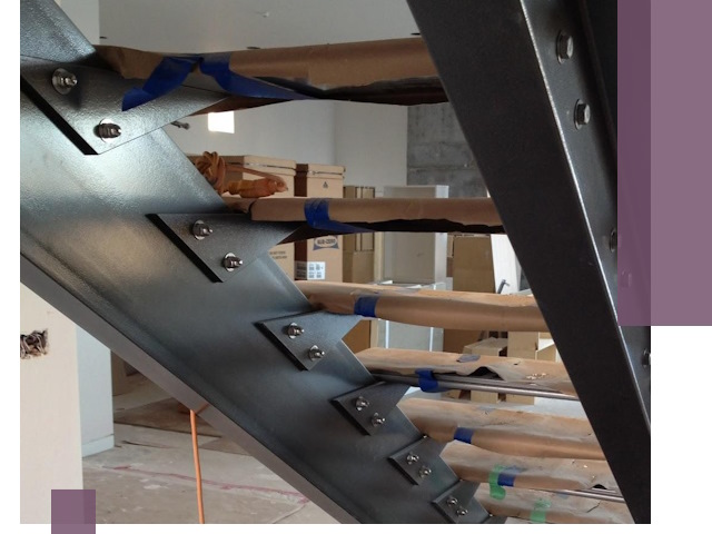 Усиление лестничных конструкций и усиление опор в Армавире