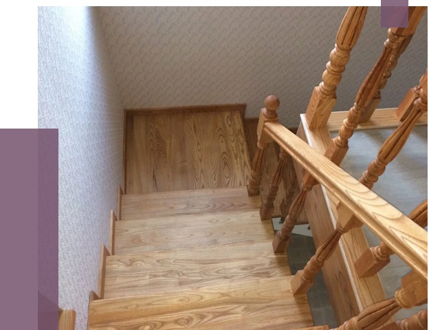 Сосновые лестницы в Армавире под ключ от 8003 руб.  | ПРОЛЁТ-Рмв