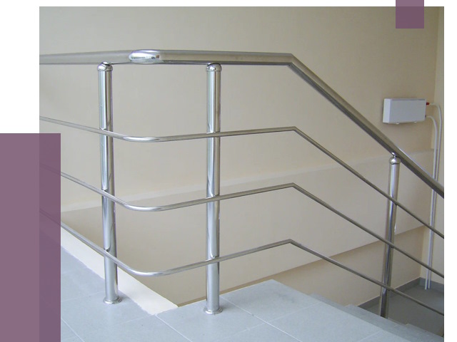 Алюминиевые перила в Армавире от 6281 руб. под ключ | ПРОЛЁТ-Рмв