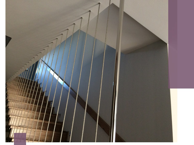 Тросовые перила под ключ в Армавире — производство и монтаж