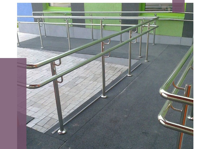 Ограждения пандусов в Армавире от 4306 руб. монтаж | ПРОЛЁТ-Рмв