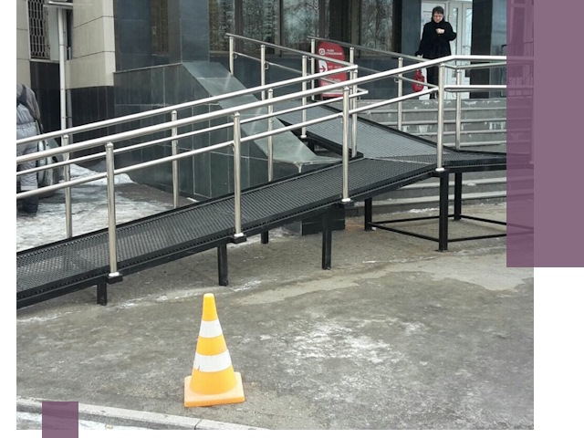 Стационарные пандусы под ключ в Армавире — изготовление и монтаж