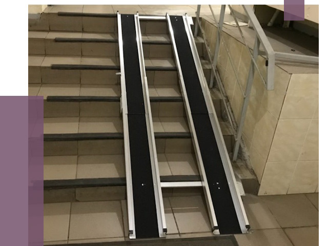 Установка пандуса в подъезд в Армавире от 7902 руб. под ключ | ПРОЛЁТ-Рмв