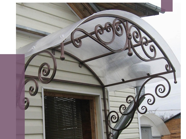 Изготовление козырьков в Армавире от 7294 руб. — заказать | ПРОЛЁТ-Рмв