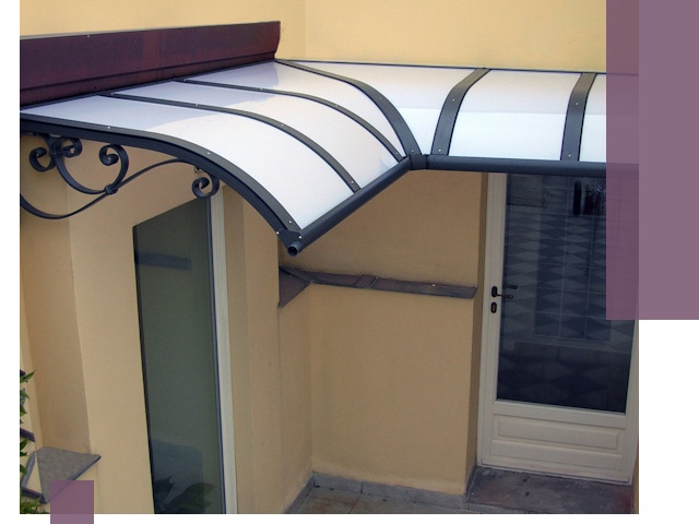 Монтаж козырьков любой сложности в Армавире под ключ