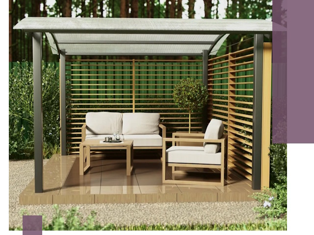 Навесы для дачи в Армавире: изготовление, монтаж и демонтаж