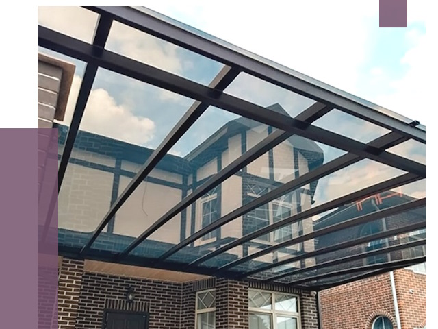 Навесы из поликарбоната в Армавире от 8530 руб. под ключ — ПРОЛЁТ-Рмв