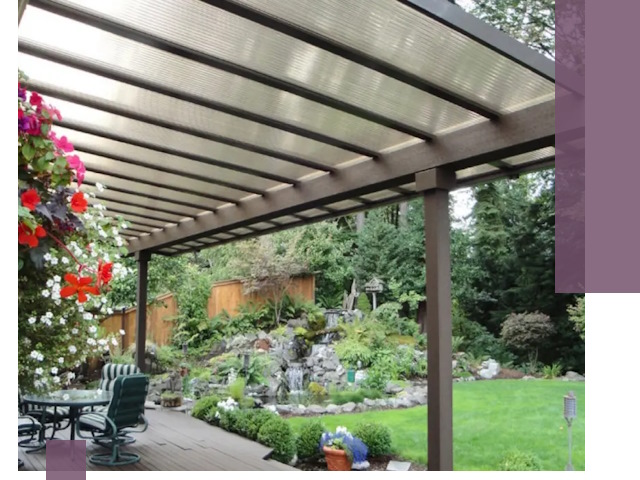 Навесы из поликарбоната под ключ в Армавире быстро и надёжно