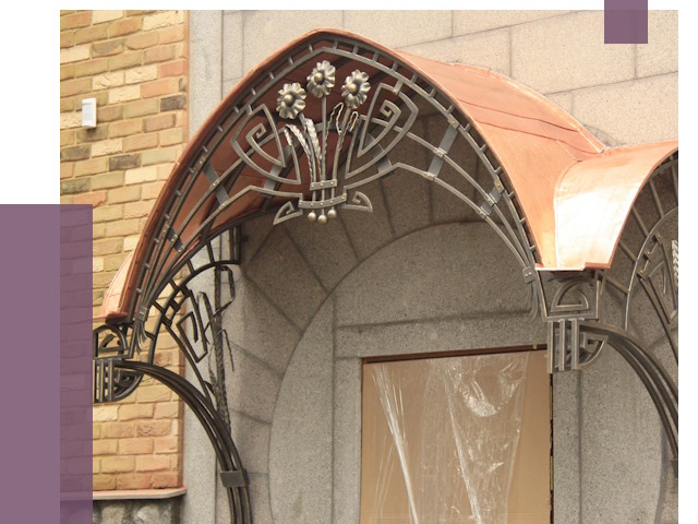 Арочные козырьки в Армавире от 14437 руб. 