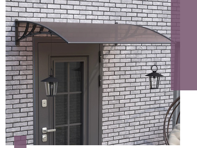 Недорогие козырьки и навесы под ключ в Армавире