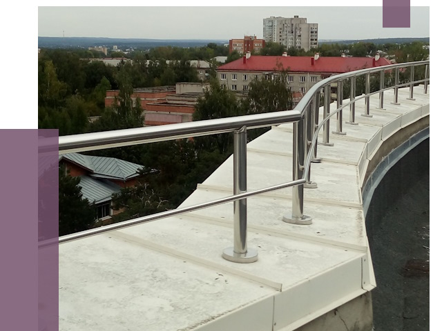 Парапеты и ограждения кровли в Армавире от 4914 руб.