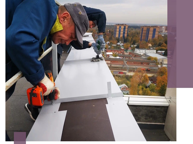 Монтаж парапетов в Армавире — установка прочных металлических ограждений