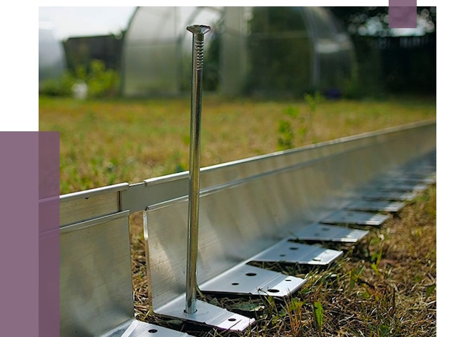 Металлические бордюры для газона в Армавире от 4255 руб. | ПРОЛЁТ-Рмв