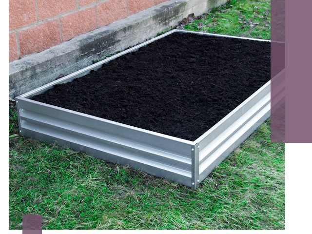 Металлические бордюры для грядок в Армавире: прочность и аккуратность