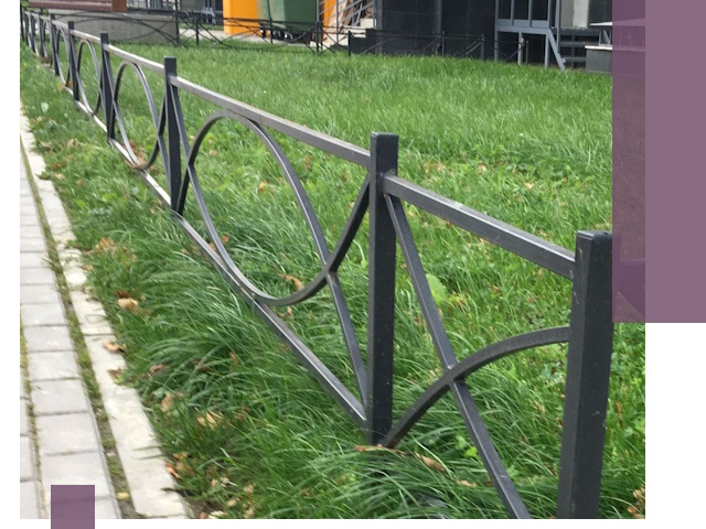 Газонные ограждения из металла в Армавире — монтаж и продажа