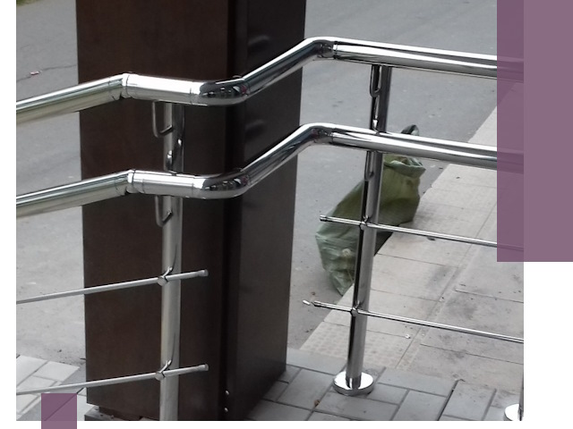 Монтаж поручней из нержавеющей стали в Армавире качественно и быстро